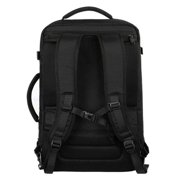 Matein 1159 17'' folding laptop travel backpack Black