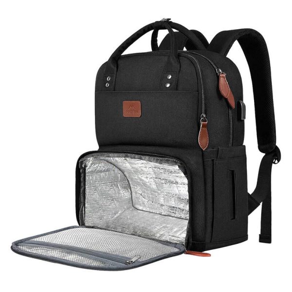 Laptop Backpack / Lunch Bag 15.6'' Matein 1162 USB Black