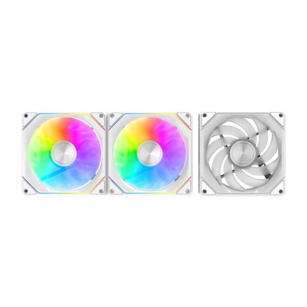 Darkflash Gauss G24 3-in-1 computer fans (white)