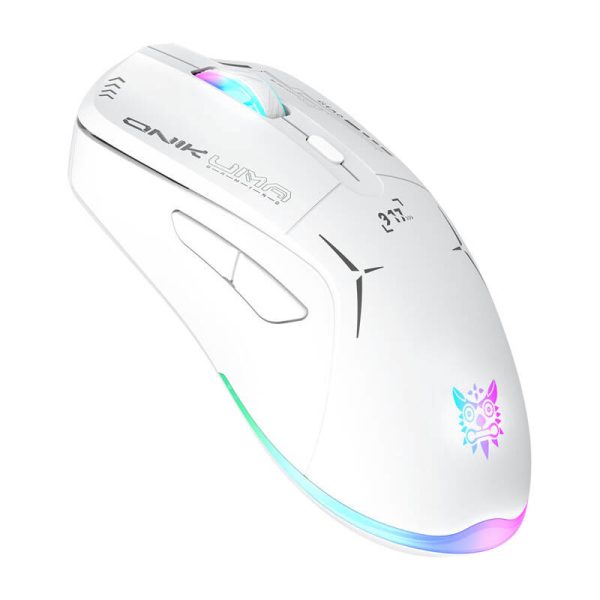 Onikuma CW917 gaming mouse (white)