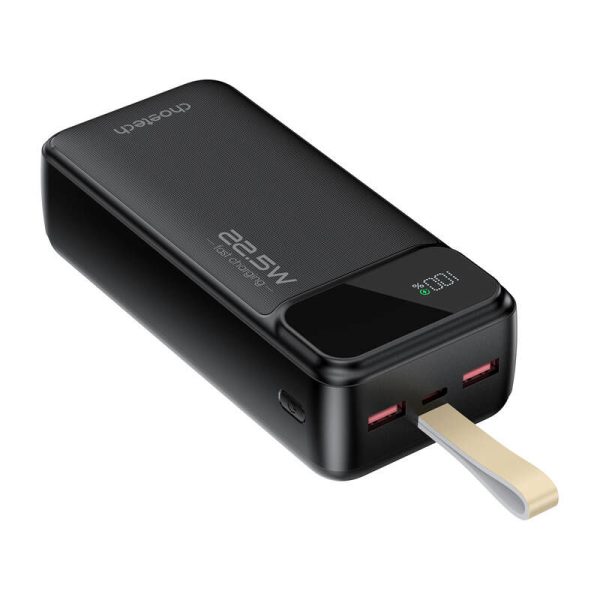 Choetech B730 30000mAh 22.5W PD powerbank (black)