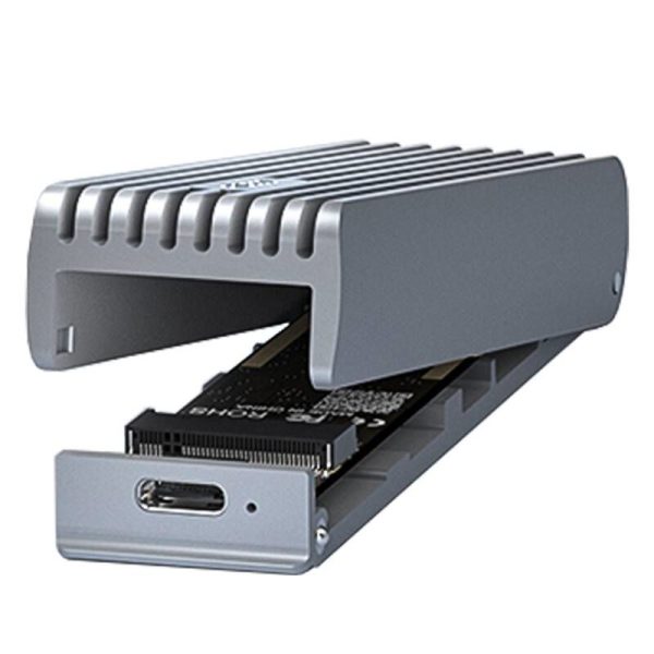 SSD M.2 NVMe Disk Enclosure 10Gbps FIDECO M211 (USB-C/USB 3.2)