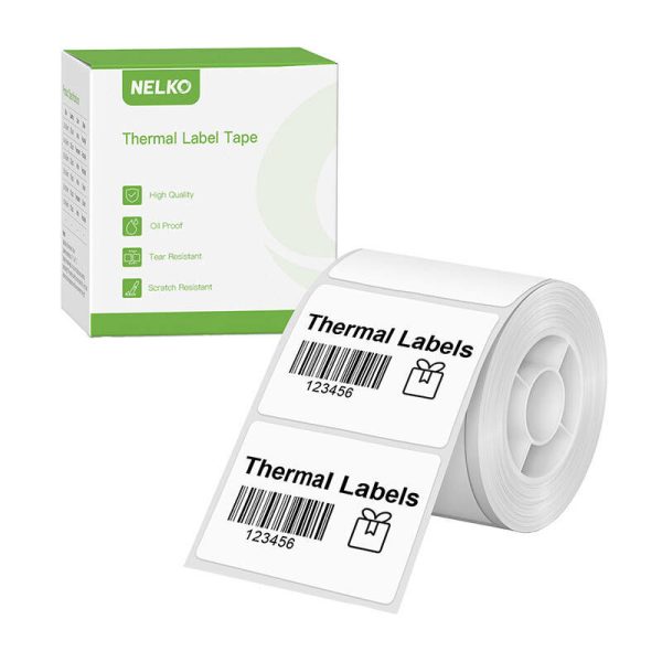 Nelko thermal label for PM220 label printer (white, 40*30 mm)