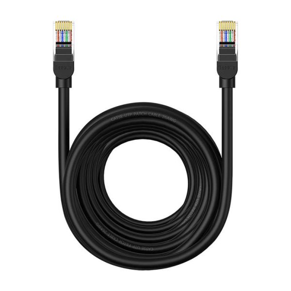 Baseus Ethernet CAT5, 10m network cable (black)