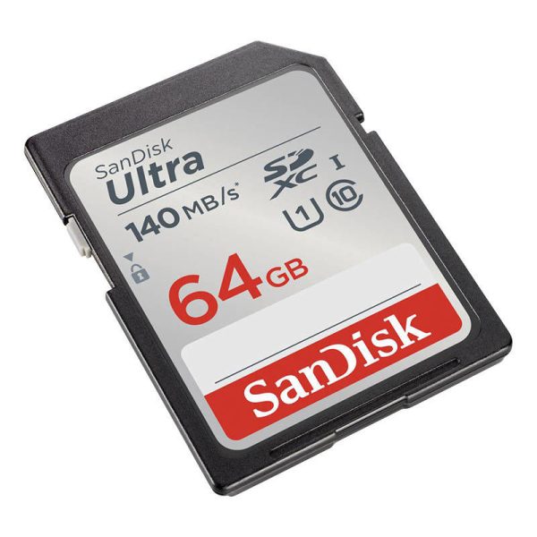 Memory card SANDISK ULTRA SDXC 64GB 140MB/s UHS-I Class 10 (SDSDUNB-064G-GN6IN)