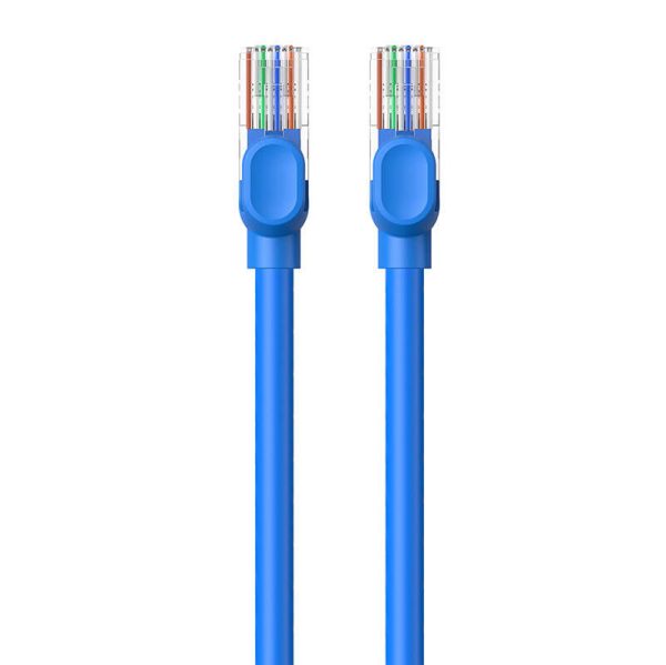 Round Cable Baseus Ethernet RJ45, Cat.6, 3m (blue)