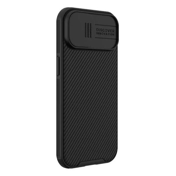 Nillkin CamShield Pro case for iPhone 15  (black)