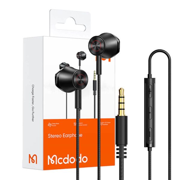 Wired earphones Mcdodo HP-4060 (black)