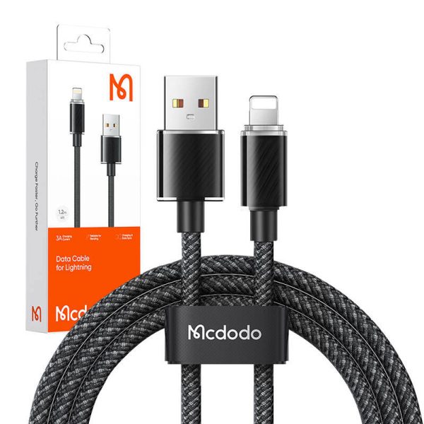 Cable USB-A to Lightning Mcdodo CA-3640, 1,2m (black)