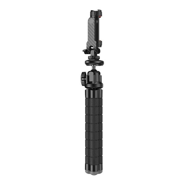 Octopus flexible tripod APEXEL APL-JJ025 with GoPro adapter (black)