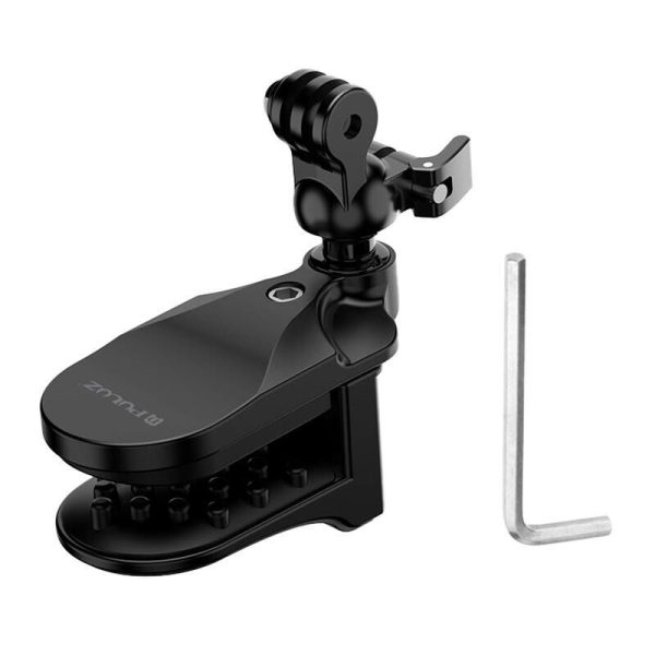 Helmet Mount PULUZ for Action Cameras (Black)