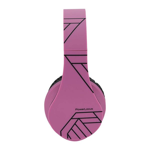 Wireless Headphones PowerLocus P2 (purple-black)