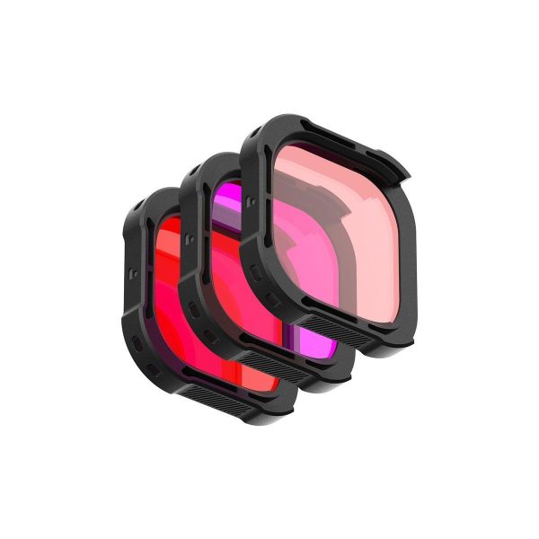 Set of 3 filters PolarPro DiveMaster for GoPro 9/10/11/12 Black