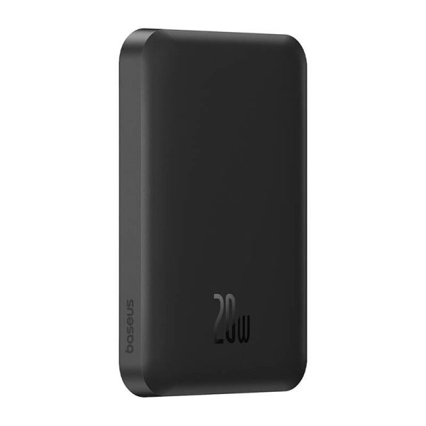 Magnetic Mini Powerbank Baseus 5000mAh, USB-C 20W (black)