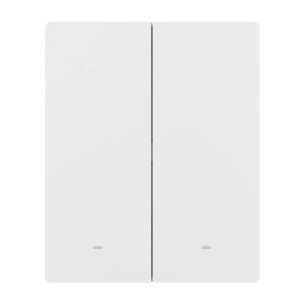 M5-2C-80W WiFi Matter smart wall switch (2-channel, for frame)