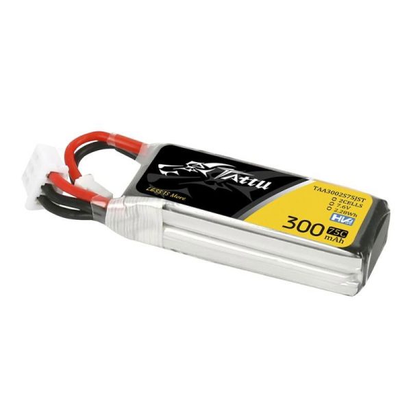 Battery  Tattu 300mAh 7.6V 75C 2S