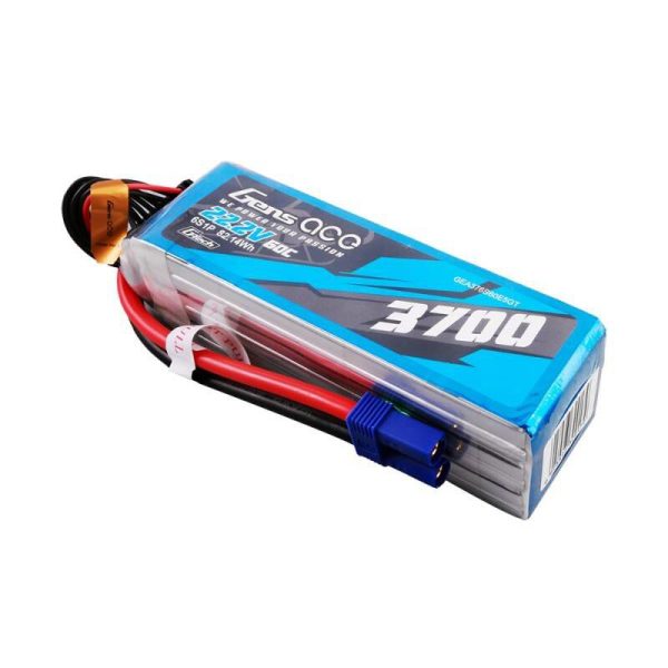 Gens ace G-Tech 3700mAh 22.2V 60C 6S1P Lipo Battery Pack