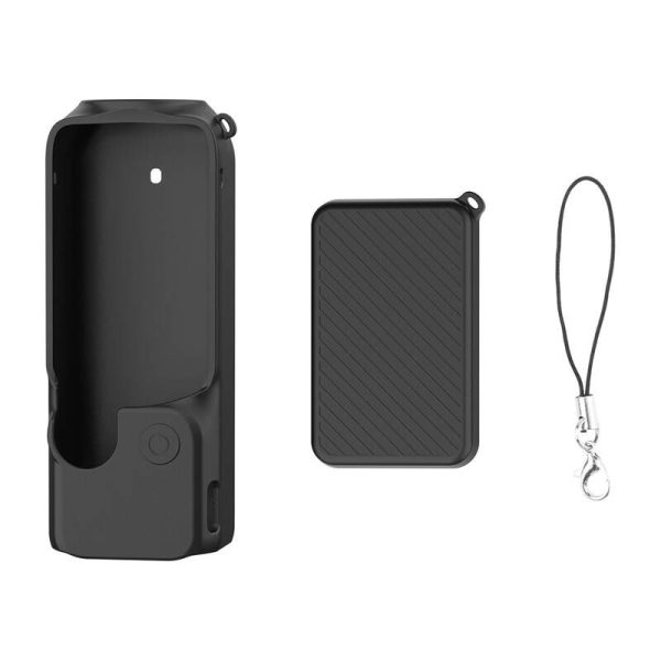 PULUZ silicone case with strap for DJI OSMO Pocket 3