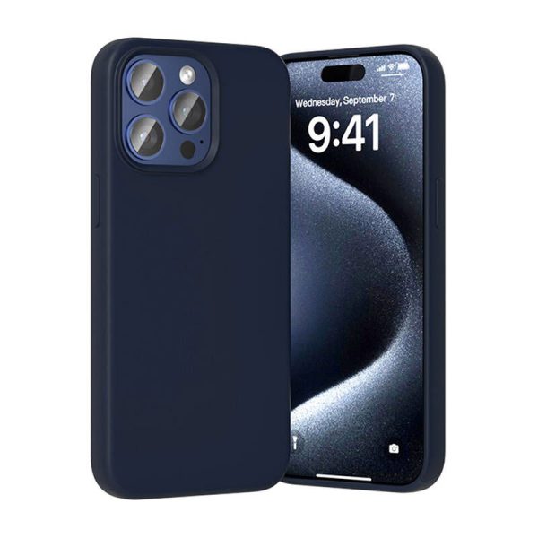 Vention KUFL0-30 Silicone Case for iPhone 15 Pro (blue)