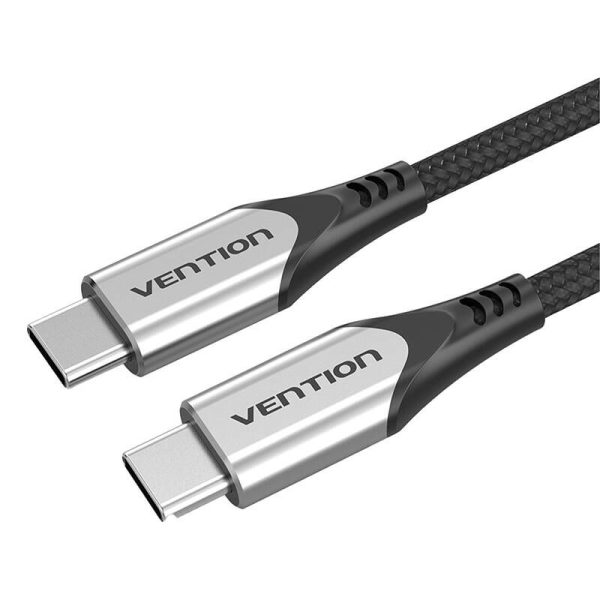 USB-C to USB-C 60W cable Vention TAAHD 0.5m (gray)