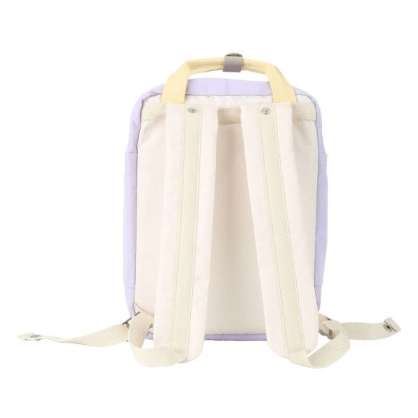 Himawari 194L 14'' laptop backpack (purple and sand)