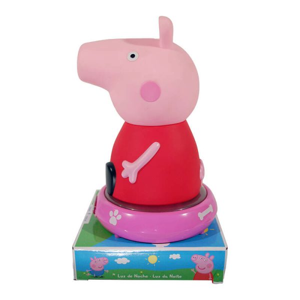 Night light with Peppa Pig figurine, KiDS Licensing