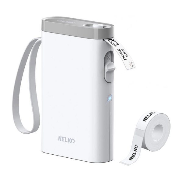 Nelko P21 thermal label printer (white)