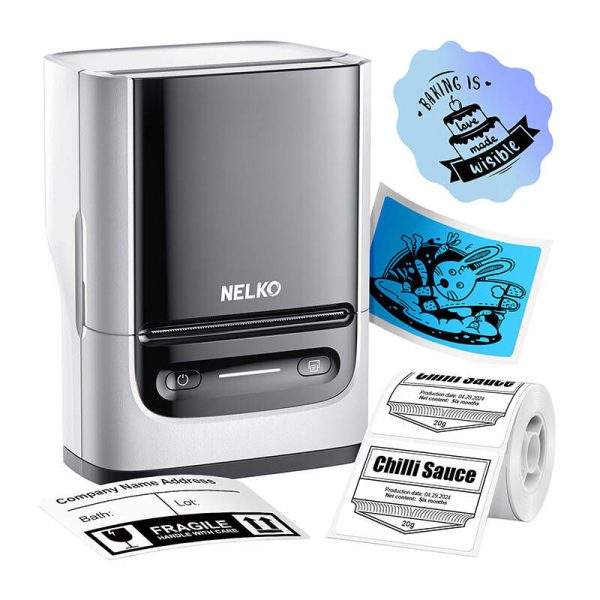 Nelko PM220 thermal label printer (white)