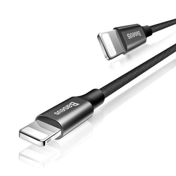 Baseus Yiven Lightning-kabel 120 cm 2A - Zwart