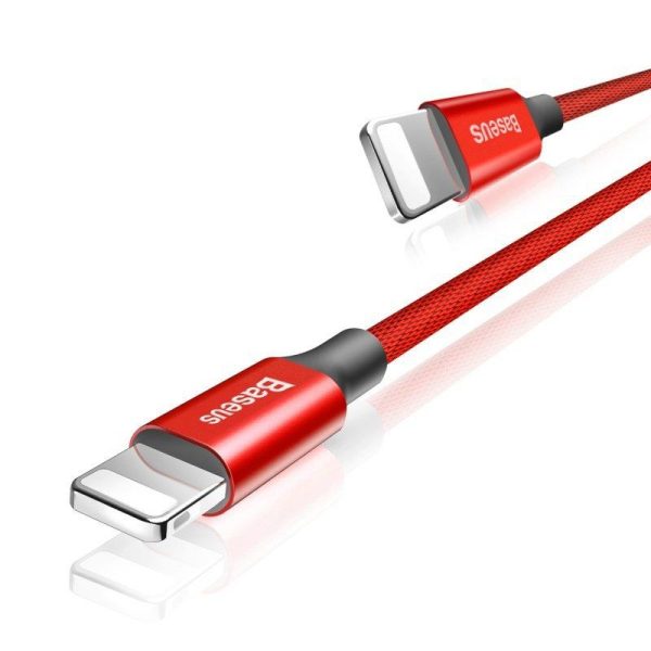 Baseus Yiven Lightning-kabel 180 cm 2A (rood)