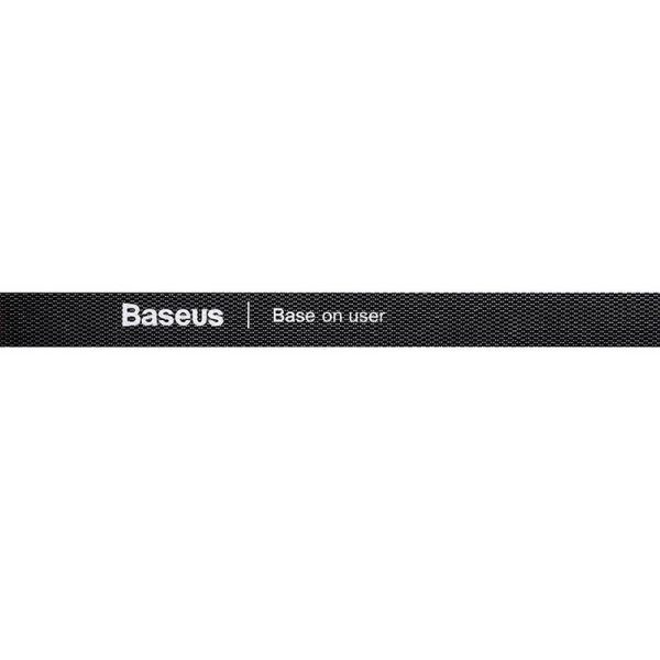 Baseus Regenboog Cirkel VELCRO Banden 3m Zwart