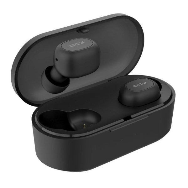 QCY T2C Wireless Bluetooth V5.0 Earphones (Black)