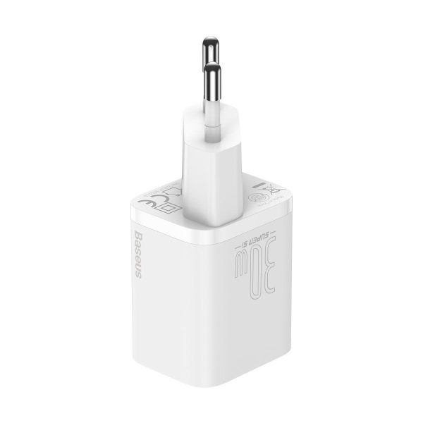 Baseus Super Si 1C 30W Quick Charger (White)