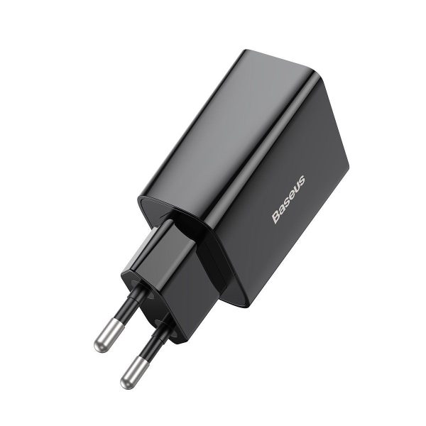 Baseus Speed Mini Quick USB-C Charger with PD and 3A, 20W (Black)