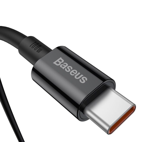 Baseus Superior Series USB-C to USB-C Cable, 100W, 2m (Black)