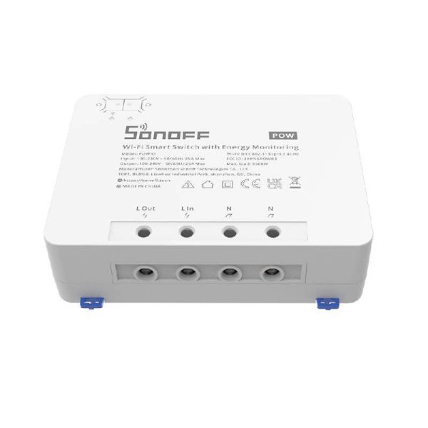 Sonoff POWR3 Smart Wi-Fi Switch with Energy Monitoring (25A/5500W)