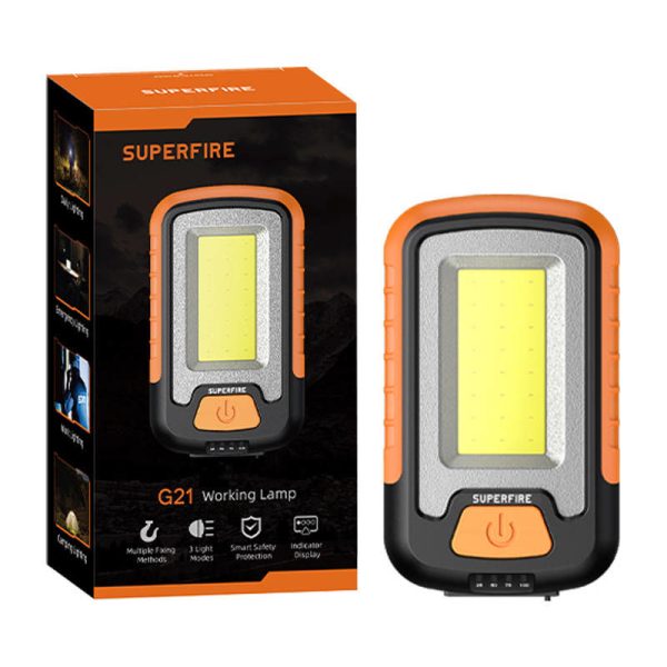 Superfire G21 650lm USB Workshop Flashlight