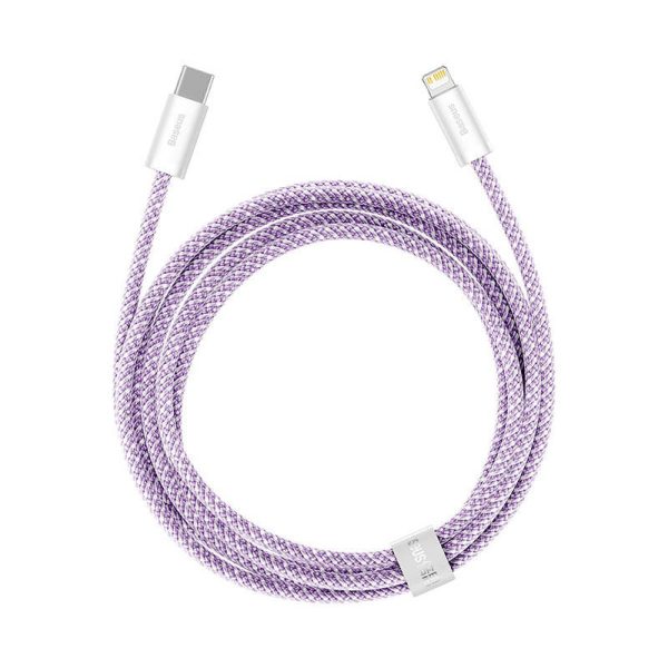 Baseus Dynamic Series USB-C to Lightning Cable, 20W, 2m (Purple)