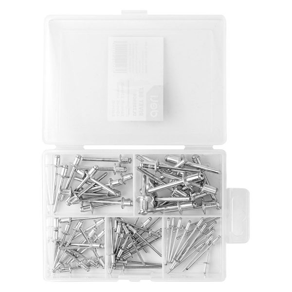 Deli Tools EDL236906 Rivet Set (75 Pieces)