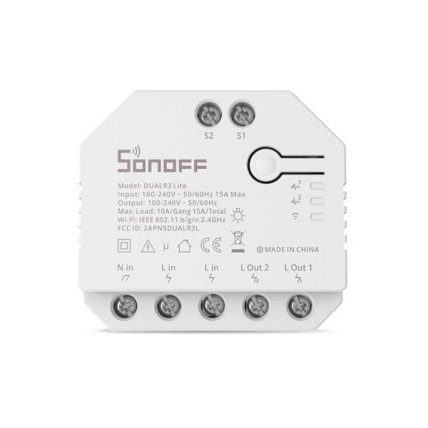 Sonoff Dual R3 Lite Smart WiFi Switch