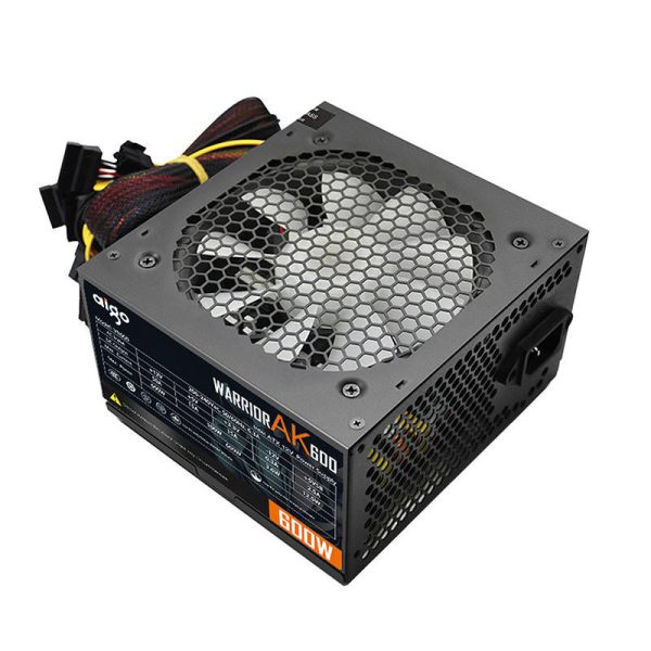 Aigo AK600 RGB Computer Power Supply (Black)