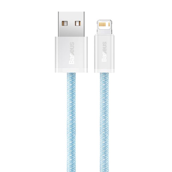 Baseus 2m Dynamic USB-to-Lightning Cable, 2.4A, Blue