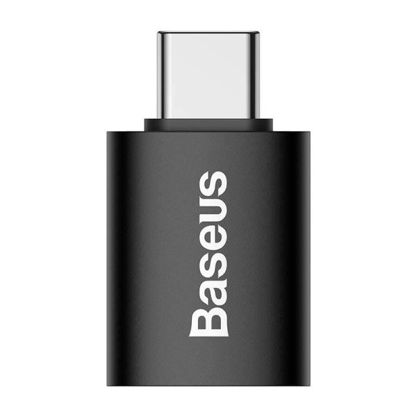 Baseus Ingenuity USB Type-C to USB Type-A Adapter with On-The-Go Functionality (Black)