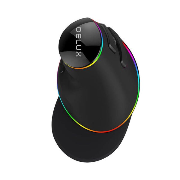 M618Plus 4000DPI RGB Wired Vertical Mouse - Deluxe