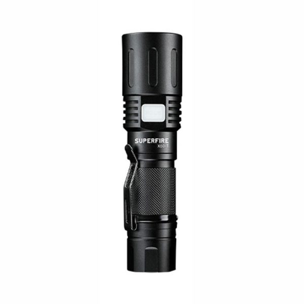 Flashlight Superfire X60-T, 1500lm, USB