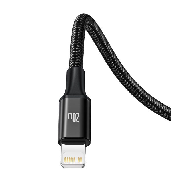 Baseus Rapid Series 3-in-1 cable USB-C For M+L+T 20W 1.5m Black