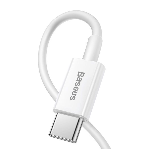 Baseus Superior Series Cable USB-C to Lightning, 20W, PD, 1m (white)