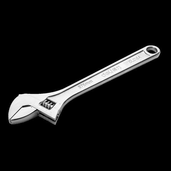 Adjustable Spanner 15" Deli Tools EDL015A (silver)