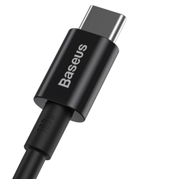 Baseus Superior Series Cable USB-C to USB-C, 100W, 1m (black)