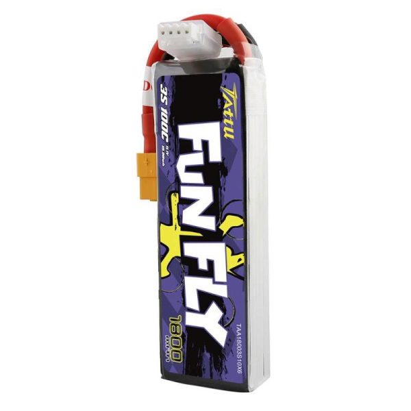 Tattu Funfly 1800mAh 11.1V 100C 3S1P XT60 battery